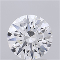 Del inventario de diamantes de laboratorio, 1.55 quilates, Redondo , Color E, claridad VVS2 y certificado IGI