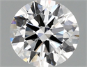 Lab Grown Diamond 1.42 Carats, Round with Ideal Cut, E Color, VS1 Clarity and Certified by IGI