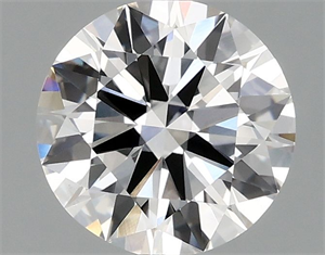 Picture of Lab Grown Diamond 1.42 Carats, Round with Ideal Cut, E Color, VS1 Clarity and Certified by IGI