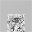 Natural Diamond 1.01 Carats, Princess with  Cut, F Color, VS1 Clarity and Certified by GIA