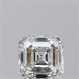 Foto Diamante Natural 1.01 quilates, Asscher , Color F, claridad VS2 y certificado GIA de