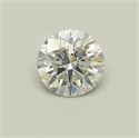 Diamante Natural 0.55 quilates, Redondo , Color I, claridad SI1 y certificado GIA