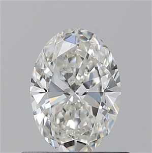 Picture of Natural Diamond 0.70 Carats, Oval with  Cut, H Color, SI2 Clarity and Certified by GIA
