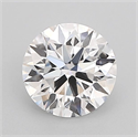 Lab Grown Diamond 1.04 Carats, Round with Ideal Cut, D Color, VVS2 Clarity and Certified by IGI