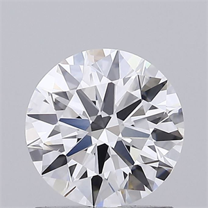 Picture of Lab Grown Diamond 1.12 Carats, Round with Ideal Cut, E Color, VVS2 Clarity and Certified by IGI