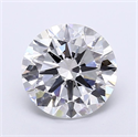 Lab Grown Diamond 8.01 Carats, Round with Excellent Cut, E Color, VS2 Clarity and Certified by IGI