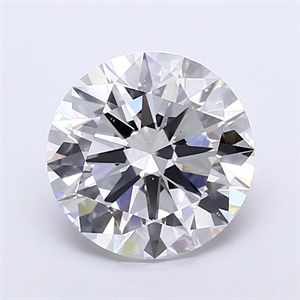 Picture of Lab Grown Diamond 8.01 Carats, Round with Excellent Cut, E Color, VS2 Clarity and Certified by IGI
