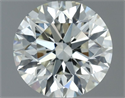 Diamante Natural 0.70 quilates, Redondo , Color J, claridad VVS2 y certificado IGI
