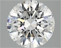 Lab Grown Diamond 3.10 Carats, Round with Ideal Cut, E Color, VVS2 Clarity and Certified by IGI
