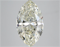 Natural Diamond 4.00 Carats, Marquise with  Cut, L Color, VVS2 Clarity and Certified by GIA