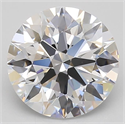 Del inventario de diamantes de laboratorio, 3.13 quilates, Redondo , Color D, claridad IF y certificado GIA
