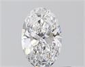 Natural Diamond 0.41 Carats, Oval with  Cut, D Color, IF Clarity and Certified by GIA