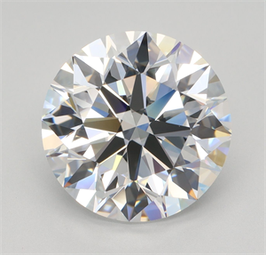 Picture of Lab Grown Diamond 5.01 Carats, Round with Ideal Cut, F Color, VVS2 Clarity and Certified by IGI