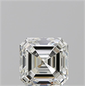 Natural Diamond 1.01 Carats, Asscher with  Cut, I Color, VVS2 Clarity and Certified by GIA