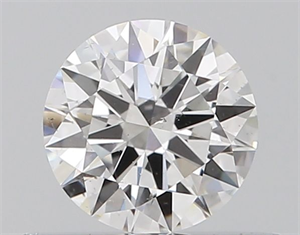 Picture of Natural Diamond 0.41 Carats, Round with Excellent Cut, E Color, SI1 Clarity and Certified by GIA