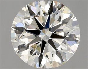 Picture of Natural Diamond 1.00 Carats, Round with Excellent Cut, I Color, SI1 Clarity and Certified by GIA