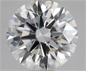 Lab Grown Diamond 1.52 Carats, Round with Ideal Cut, D Color, VVS2 Clarity and Certified by IGI