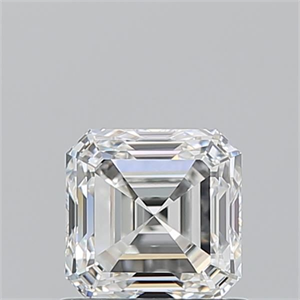 Foto Diamante Natural 0.92 quilates, Asscher , Color G, claridad VVS1 y certificado GIA de