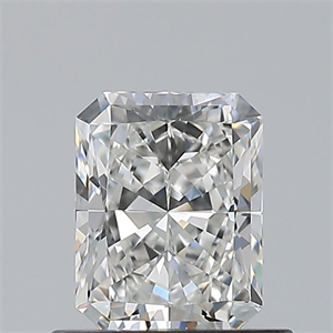 Picture of Natural Diamond 0.70 Carats, Radiant with  Cut, F Color, VVS1 Clarity and Certified by GIA