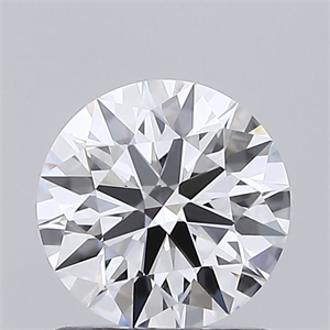 Picture of Lab Grown Diamond 1.06 Carats, Round with Ideal Cut, D Color, VVS1 Clarity and Certified by IGI