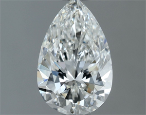 Picture of Natural Diamond 0.70 Carats, Pear with  Cut, G Color, VS1 Clarity and Certified by GIA