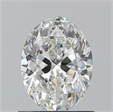 Diamante Natural 0.90 quilates, Ovalado , Color G, claridad VS1 y certificado GIA