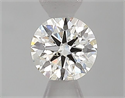 Natural Diamond 0.44 Carats, Round with Excellent Cut, G Color, SI2 Clarity and Certified by IGI
