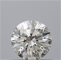Diamante Natural 0.54 quilates, Redondo , Color H, claridad IF y certificado IGI