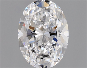 Picture of Natural Diamond 0.70 Carats, Oval with  Cut, D Color, VS1 Clarity and Certified by GIA