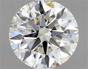Foto Diamante Natural 1.50 quilates, Redondo , Color J, claridad SI2 y certificado HRD de
