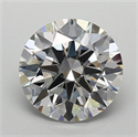 Lab Grown Diamond 1.60 Carats, Round with Ideal Cut, H Color, VS1 Clarity and Certified by IGI