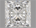 1.01 Carats, Princess Diamond with  Cut, I Color, VS2 Clarity and Certified by GIA