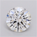 Del inventario de diamantes de laboratorio, 1.08 quilates, Redondo , Color G, claridad VVS2 y certificado IGI