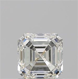 Foto Diamante Natural 1.01 quilates, Asscher , Color J, claridad VVS1 y certificado GIA de