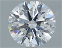 Lab Grown Diamond 2.03 Carats, Round with Ideal Cut, D Color, VVS1 Clarity and Certified by IGI
