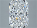 Natural Diamond 5.02 Carats, Radiant with  Cut, E Color, VS2 Clarity and Certified by GIA