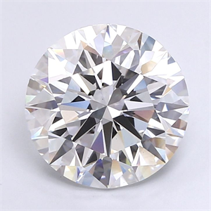Picture of Lab Grown Diamond 7.12 Carats, Round with Ideal Cut, E Color, VS1 Clarity and Certified by IGI