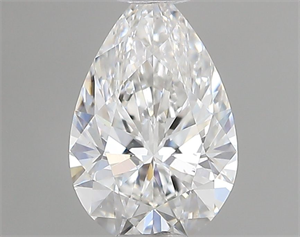 Picture of Natural Diamond 0.53 Carats, Pear with  Cut, G Color, VS2 Clarity and Certified by GIA