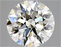Natural Diamond 1.00 Carats, Round with Excellent Cut, K Color, SI1 Clarity and Certified by GIA