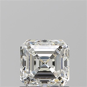 Foto Diamante Natural 1.01 quilates, Asscher , Color H, claridad VS2 y certificado GIA de