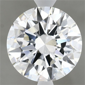 Picture of Lab Grown Diamond 4.72 Carats, Round with Excellent Cut, D Color, VS1 Clarity and Certified by IGI