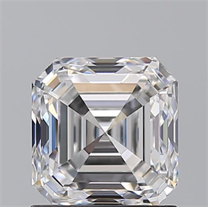 Picture of Natural Diamond 1.50 Carats, Asscher with  Cut, E Color, VVS2 Clarity and Certified by GIA