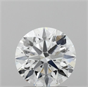 Lab Grown Diamond 1.53 Carats, Round with Ideal Cut, F Color, VVS2 Clarity and Certified by IGI