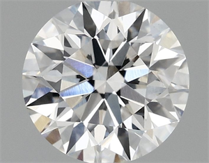 Picture of Lab Grown Diamond 1.04 Carats, Round with Excellent Cut, E Color, VS1 Clarity and Certified by IGI