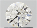 Diamante Natural 0.55 quilates, Redondo , Color F, claridad VVS1 y certificado IGI