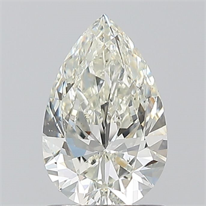 Foto Diamante Natural 1.01 quilates, De pera , Color I, claridad SI1 y certificado IGI de