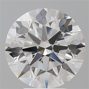 Picture of Lab Grown Diamond 4.51 Carats, Round with Ideal Cut, E Color, VS1 Clarity and Certified by IGI