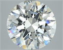 Diamante Natural 4.01 quilates, Redondo , Color G, claridad VVS2 y certificado GIA