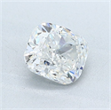 Natural Diamond 1.01 Carats, Cushion with  Cut, G Color, SI1 Clarity and Certified by GIA
