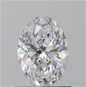 Natural Diamond 0.90 Carats, Oval with  Cut, E Color, VS1 Clarity and Certified by GIA